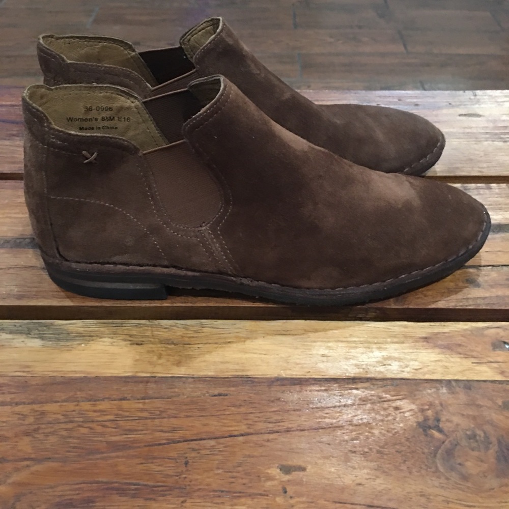 Ladies Trask Alison suede shoes